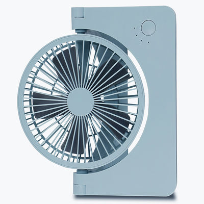 7Blades 파란색 USB 충전식 미니 팬 가정용 매우 조용한 230mm